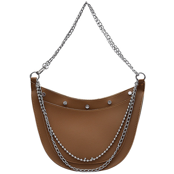 Stílusos női táska sima modell fűzőlyukakkal