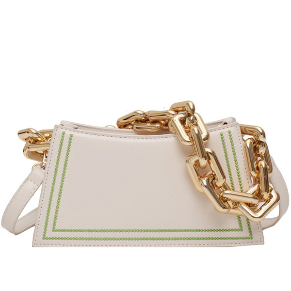 Kaasaegne naiste ökonahast minikott metallist sangaga