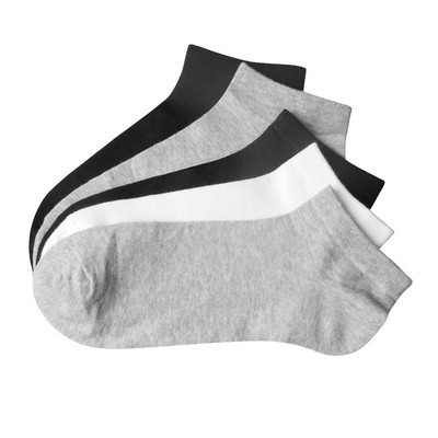 Rövid pamut zokni férfiaknak - 5 pár egy készletben