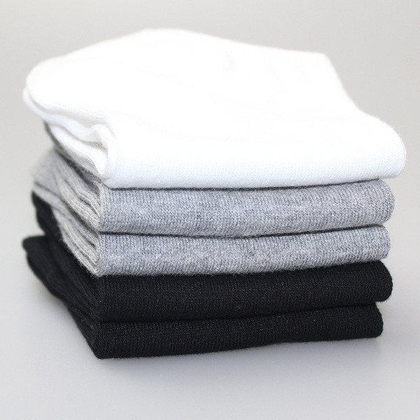 Rövid pamut zokni férfiaknak - 5 pár egy készletben