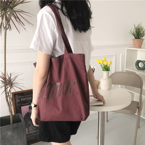 Alkalmi textil válltáska felirattal