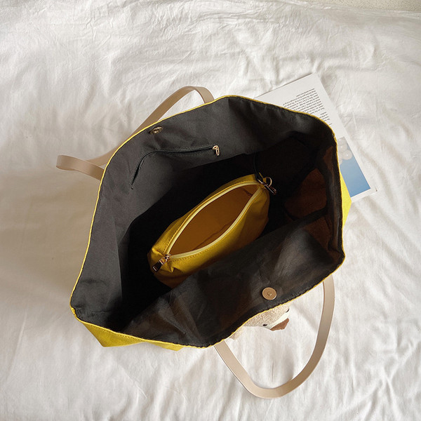 Γυναικεία τσάντα casual με τρισδιάστατο αρκουδάκι