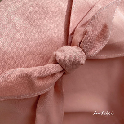 Casual γυναικεία τσάντα ώμου με κορδέλα