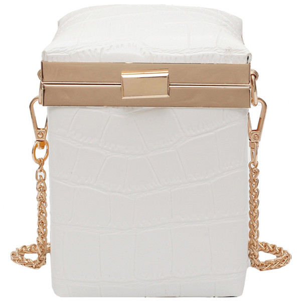 Stilingas, kvadrato formos paprasto modelio moteriškas krepšys