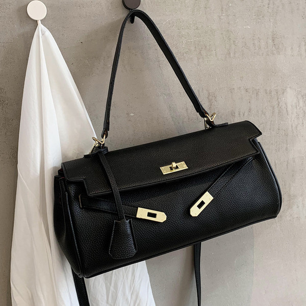 Laisvalaikio rankinė pagaminta iš grynos eko odos modelio