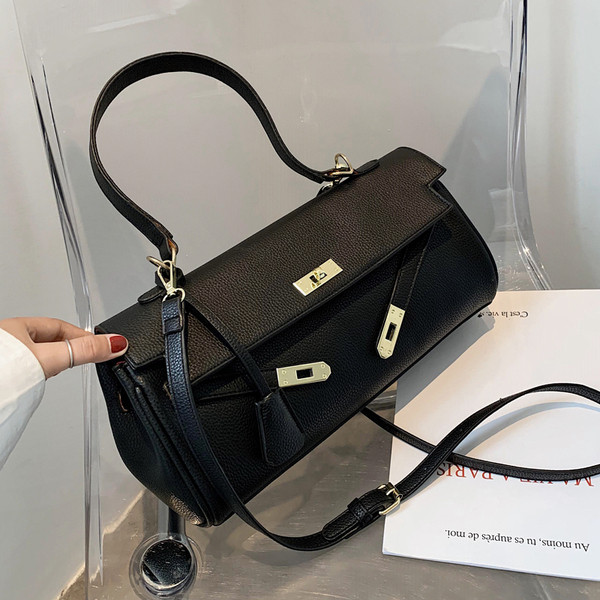 Laisvalaikio rankinė pagaminta iš grynos eko odos modelio