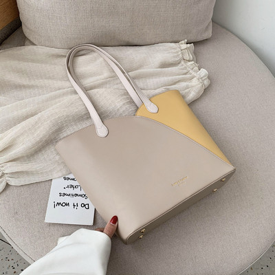 Γυναικεία casual τσάντα από οικολογικό δερμάτινο κλασικό μοντέλο