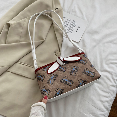 Casual γυναικεία τσάντα ώμου από οικολογικό δέρμα