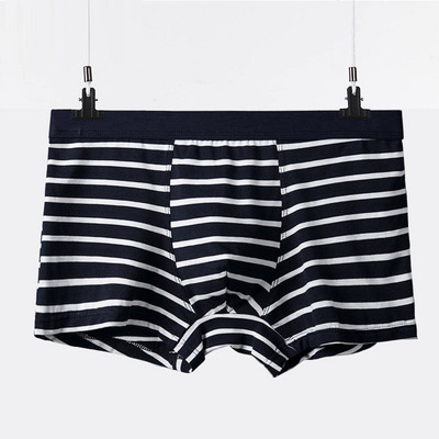 Pamut csíkos férfi boxer