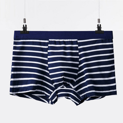 Pamut csíkos férfi boxer