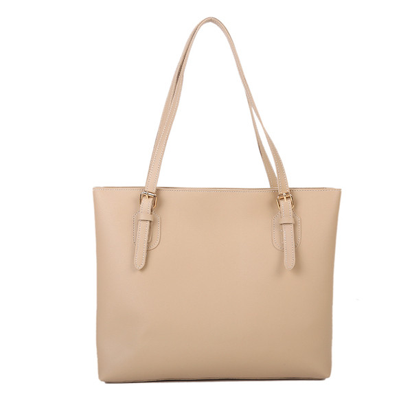 Öko-nahast stiilne õhukeste sangadega naistekott