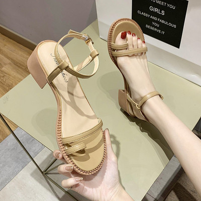 Női alkalmi szandálok és öko-bőr pántok