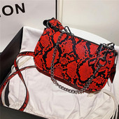 Női téglalap alakú állatmintás táska