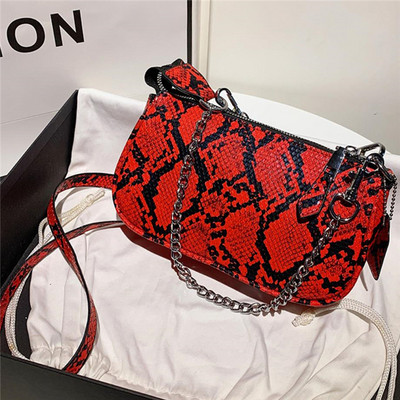 Női téglalap alakú állatmintás táska