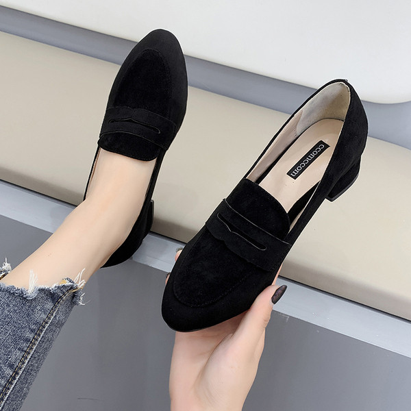 Pantofi casual dama cu toc