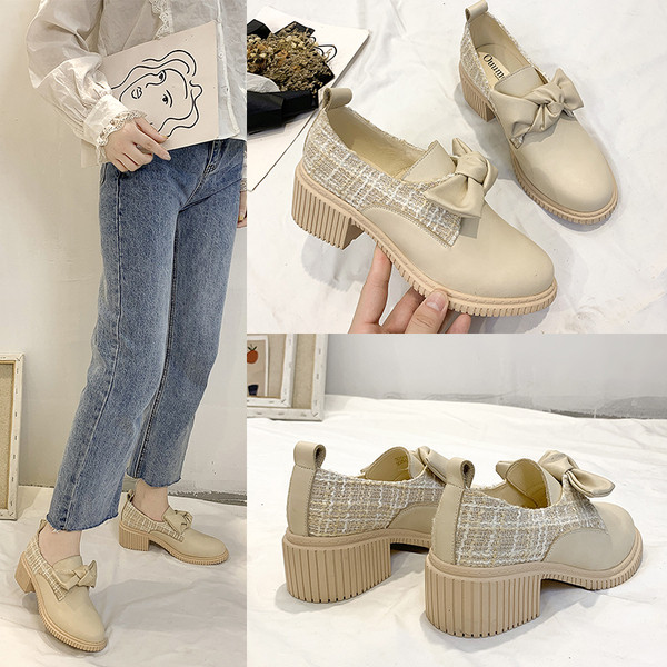 Ежедневни дамски обувки с панделка