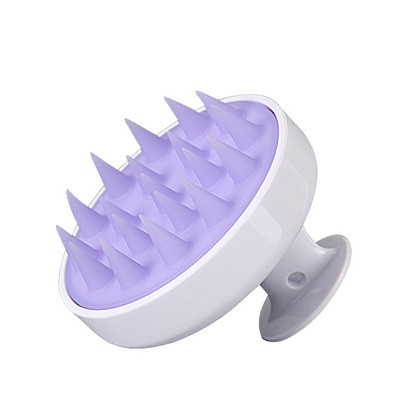 Silikoninis šampūno šepetėlis tinkamas galvos masažui