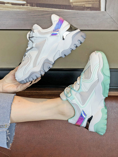 Model nou de adidasi sport dama cu talpa inalta aspra