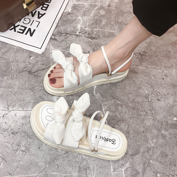 Model nou de sandale dama cu panglica din piele