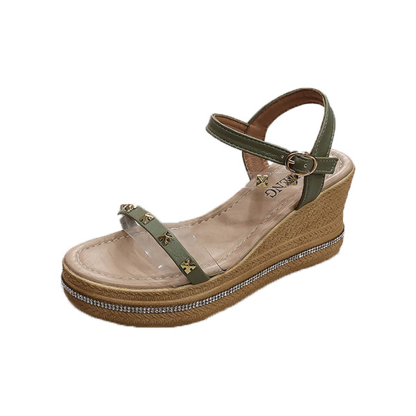 Hit sandale moderne de damă cu platformă înaltă