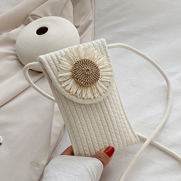 Geanta de umar mic de dama cu floare