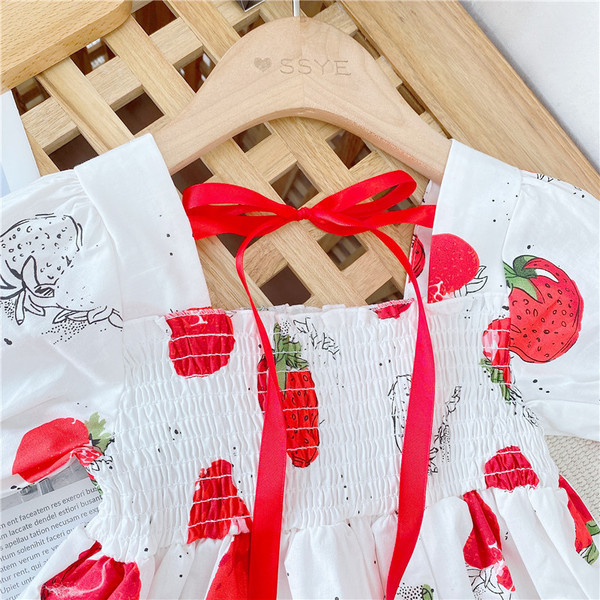 Rochie casual pentru copii pentru fete cu maneca scurta