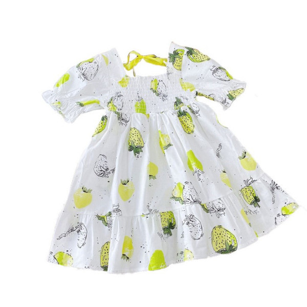 Rochie casual pentru copii pentru fete cu maneca scurta