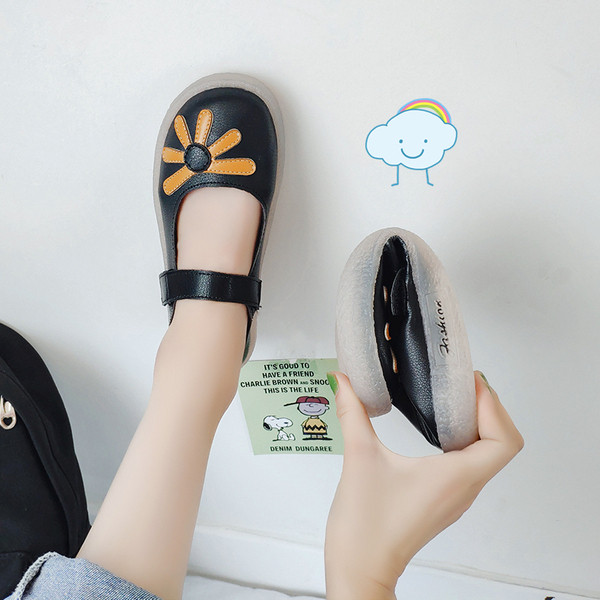 Pantofi casual dama din piele ecologica cu autocolante