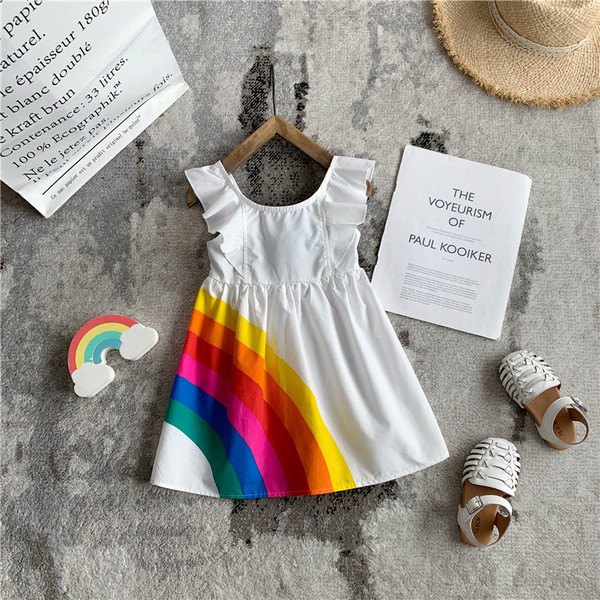 Rochie moderna pentru copii pentru fete cu aplicatie