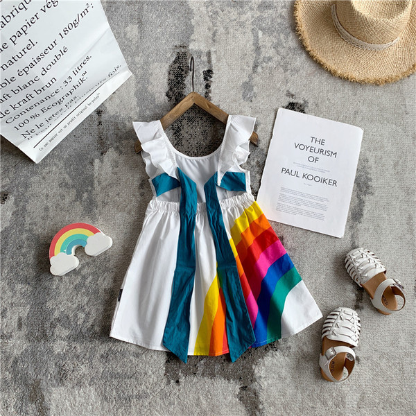 Rochie moderna pentru copii pentru fete cu aplicatie