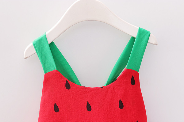 Rochie de vara copii croiate model cu bretele