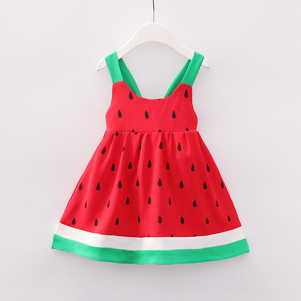 Rochie de vara copii croiate model cu bretele