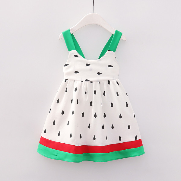 Rochie de vara copii croiate model cu bretele