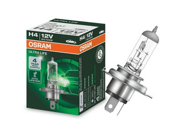 OSRAM КРУШКА ХАЛОГЕННА /ULTRA LIFE/ (P43T)