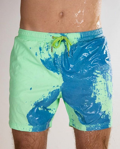 Нов модел мъжки плажни шорти