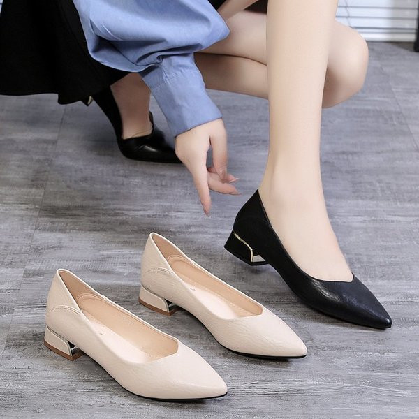 Pantofi dama casual model ascutit din piele ecologica