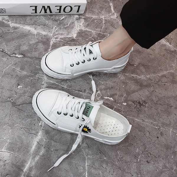 Tenisi casual dama cu broderie