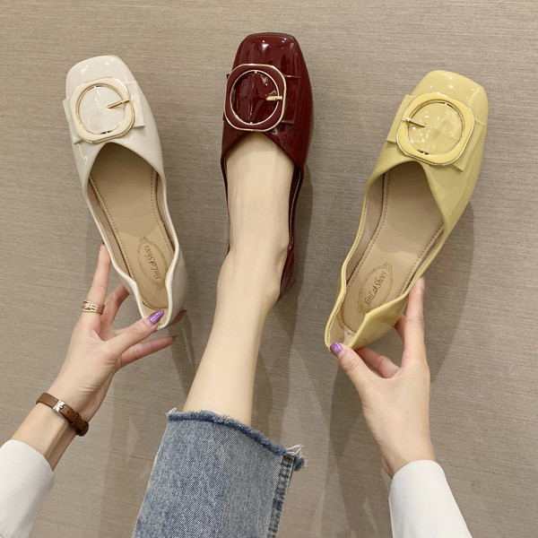 Pantofi de dama cu catarama si talpa moale