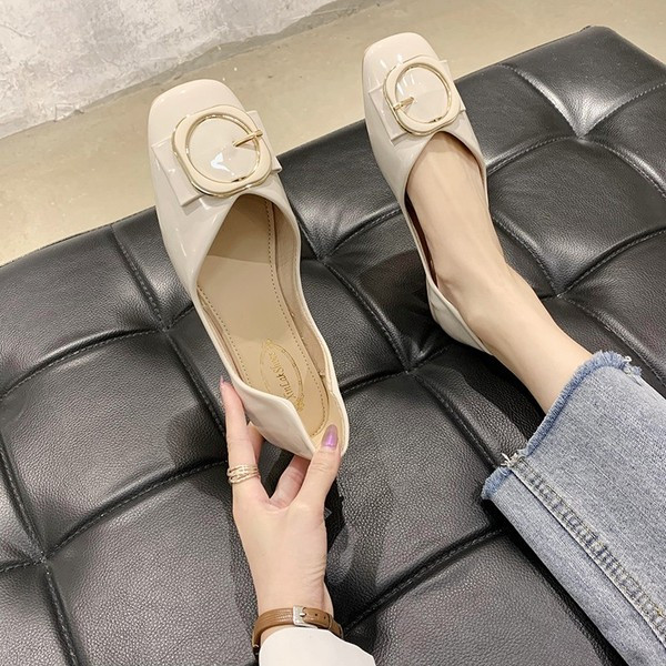 Pantofi de dama cu catarama si talpa moale