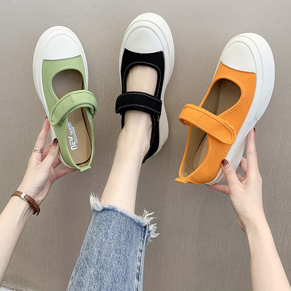 Pantofi casual dama cu velcro