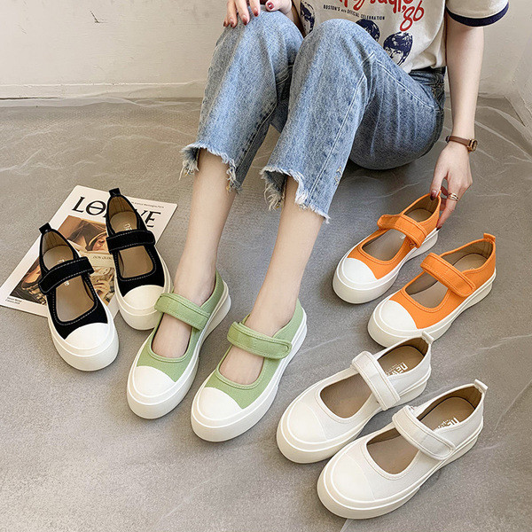 Pantofi casual dama cu velcro