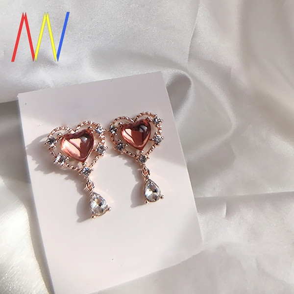 Cercei eleganti de dama cu pietre - doua modele