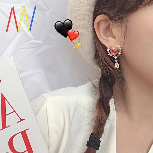 Cercei eleganti de dama cu pietre - doua modele