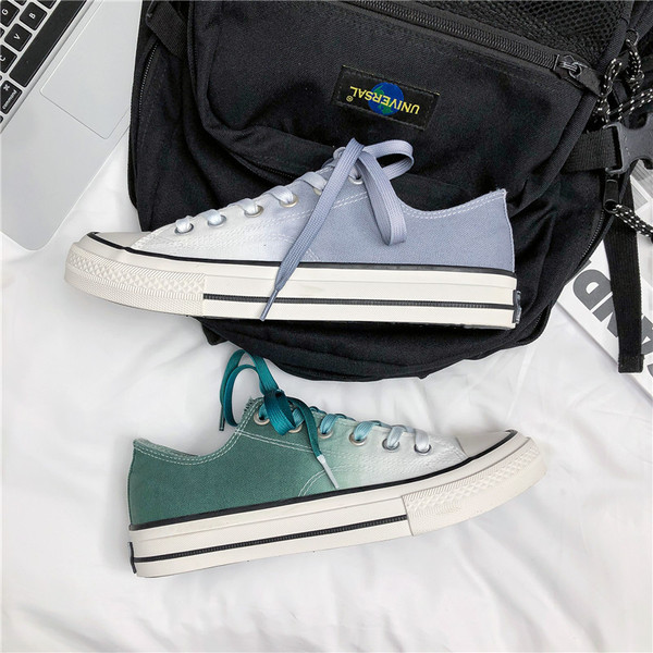 Tenisi casual barbatesti in culori irizate