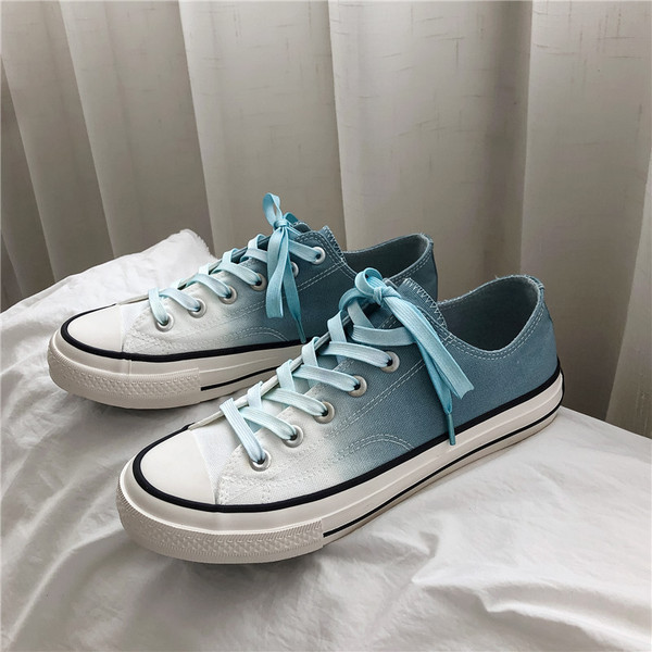 Tenisi casual barbatesti in culori irizate