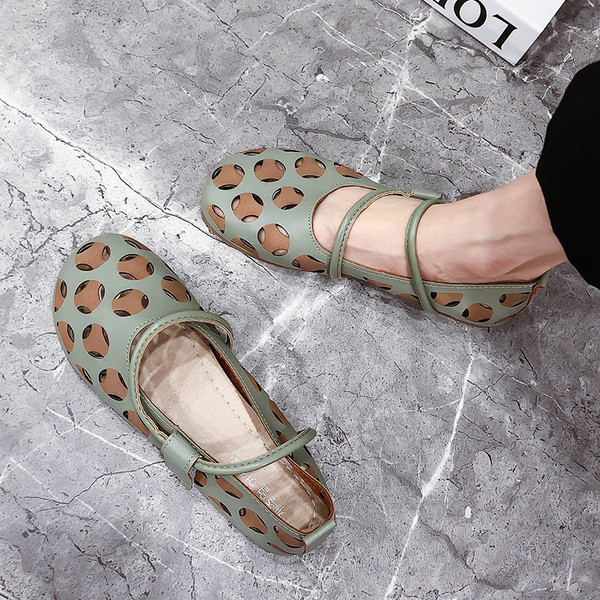 Pantofi casual dama cu bretele din piele