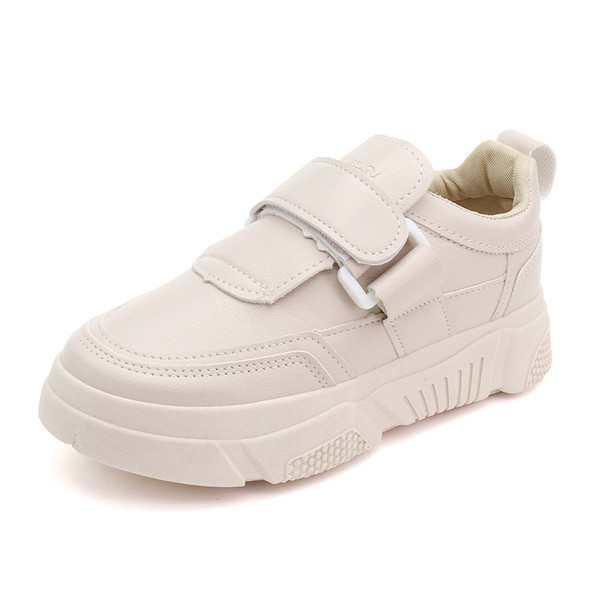 Tenisi casual dama din piele ecologica cu velcro