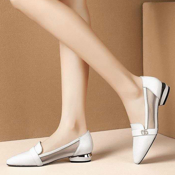 Pantofi de dama moderni din piele ecologica model ascutit