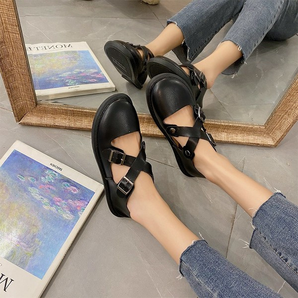 Pantofi casual dama cu catarame