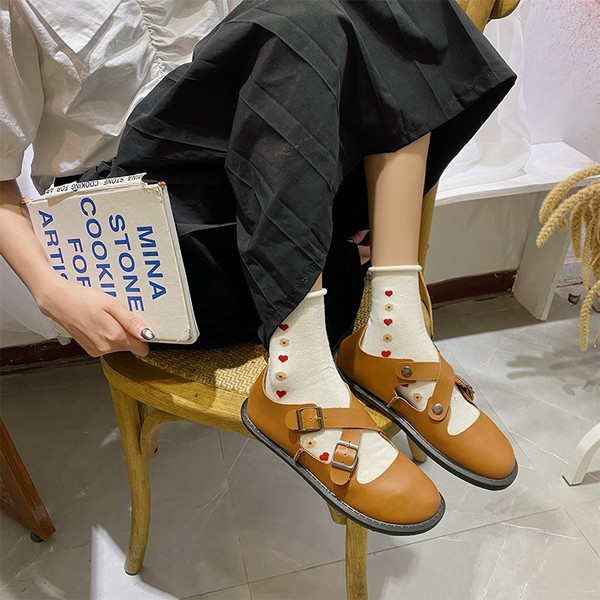 Pantofi casual dama cu catarame